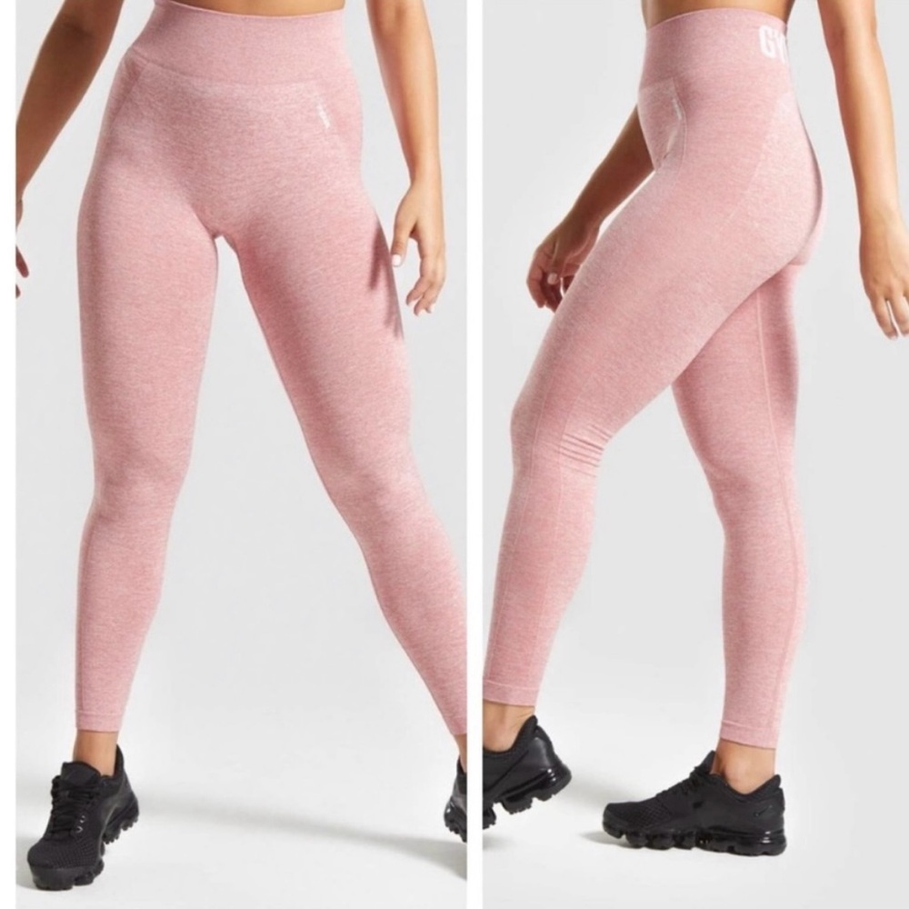 Gymshark Flex Seamless High Waisted Legging - Pink - Size S
